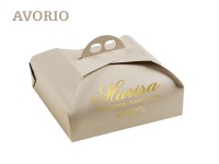 SCATOLE PORTA TORTE PERSONALIZZATE AVORIO